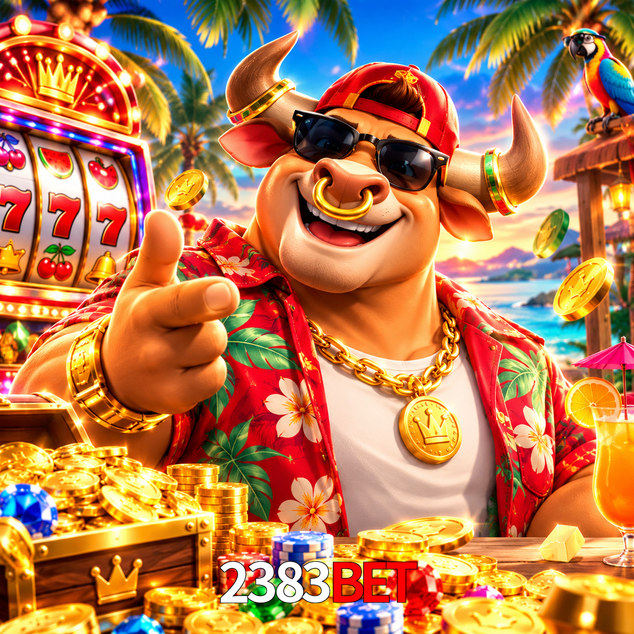 Imagem promocional da 2383bet mostrando a plataforma e suas vantagens